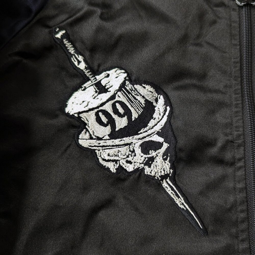 Rocawear Y2K Satin Bomber Jacket (SIZE: M) - Picture 6 of 10